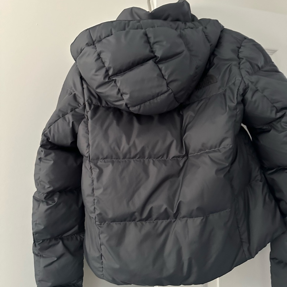 The North Face Gray Puffer Jacket - Picture 3 of 3